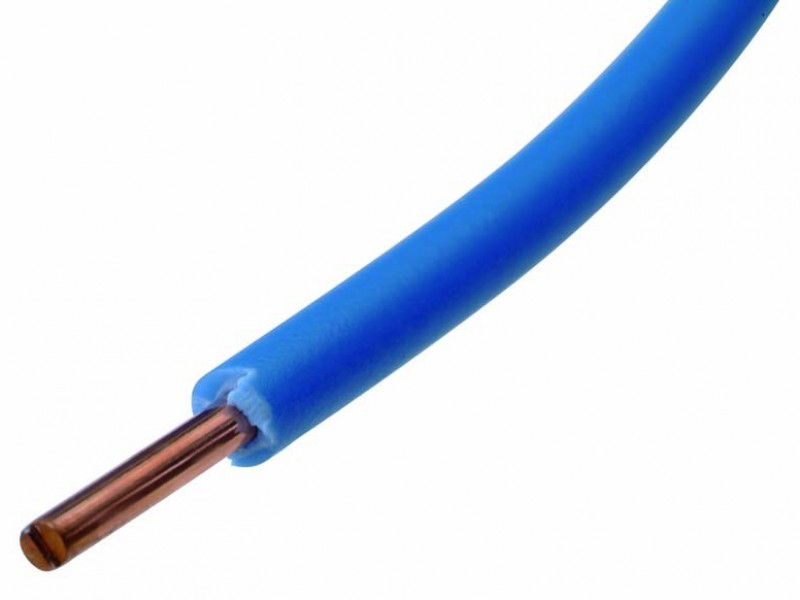 VOB 1.5 mm² bleu 10 m