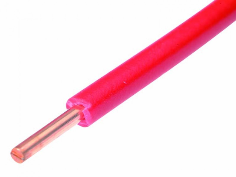 VOB 2.5 mm² rouge 10 m