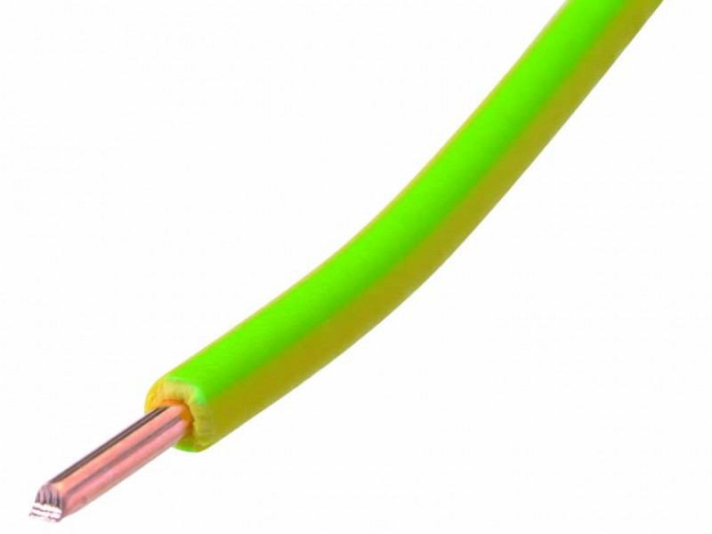 VOB 1.5 mm² jaune - vert 10 m