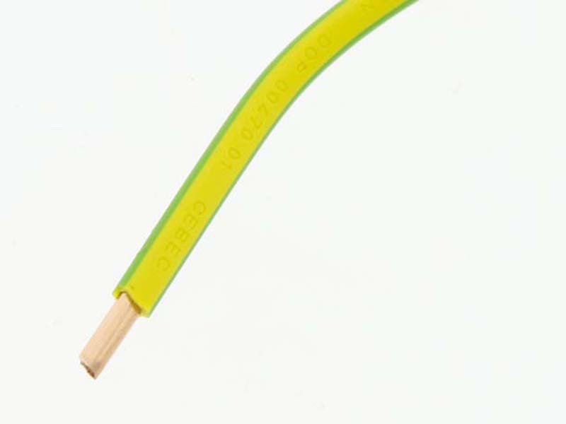 VOB 6 mm² geel - groen 400 m